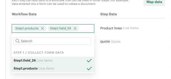 multiple fields